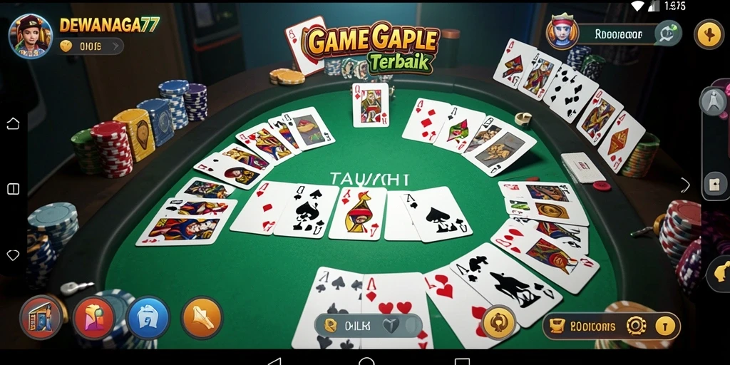 Tampilan gameplay DEWANAGA77 yang mengasyikkan dan interaktif.
