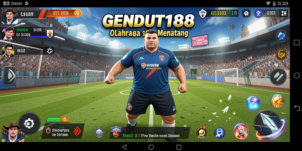 Tampilan menarik dari gameplay GENDUT188 yang penuh aksi olahraga.
