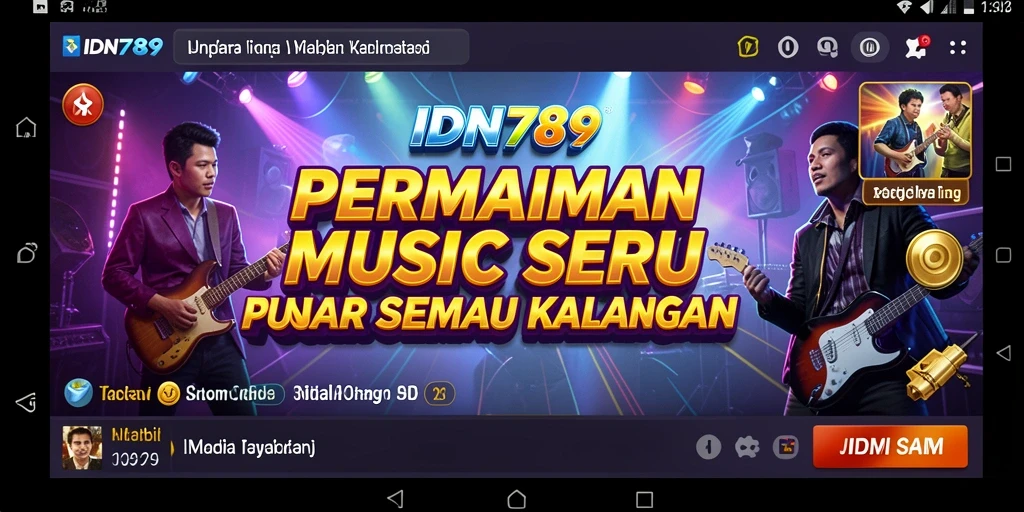 Tampilan gameplay IDN789 yang menarik dan penuh warna.