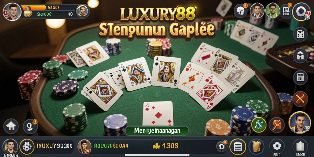 Tampilan gameplay LUXURY88 yang menarik dan interaktif.