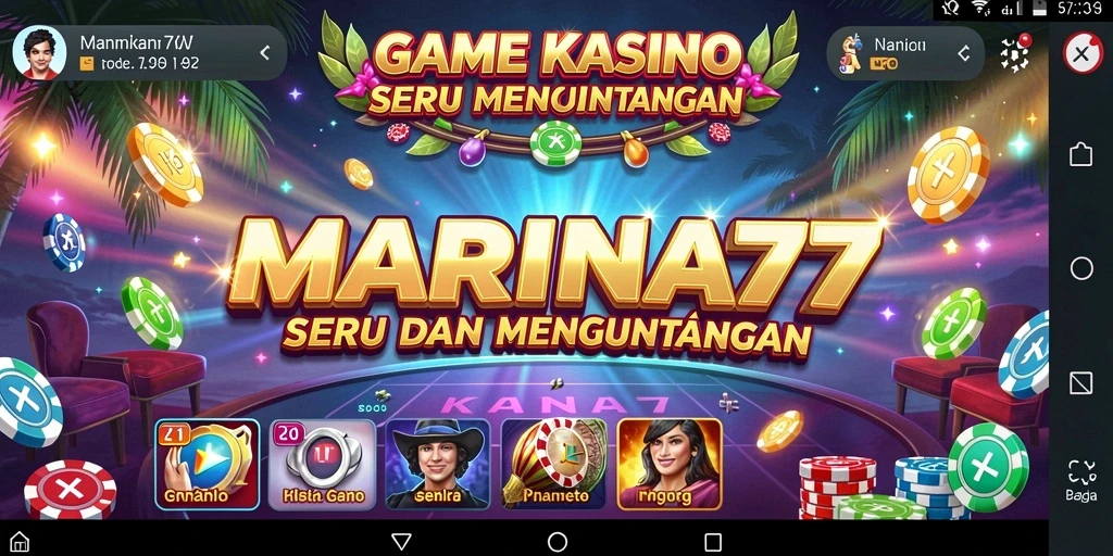 Tampilan menarik dari gameplay MARINA77 dengan visual yang memukau.
