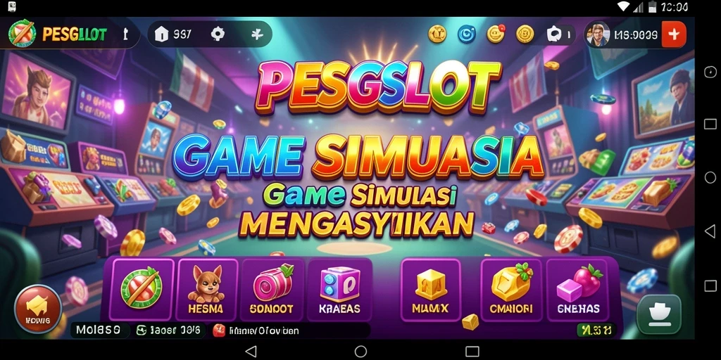 Tangkapan layar gameplay menunjukkan momen mendebarkan dalam simulasi.