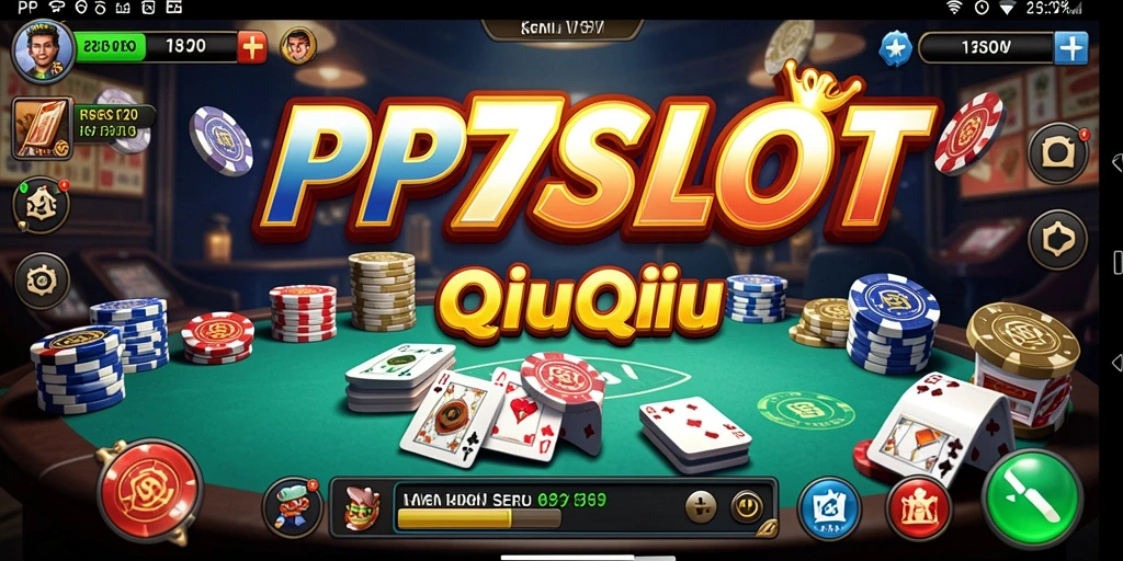 Tampilan gameplay QiuQiu yang menarik dan interaktif.