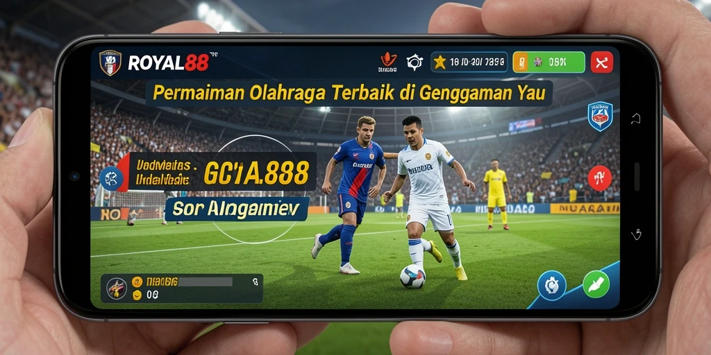 Gameplay mendebarkan dari ROYAL88 dalam pertandingan olahraga.