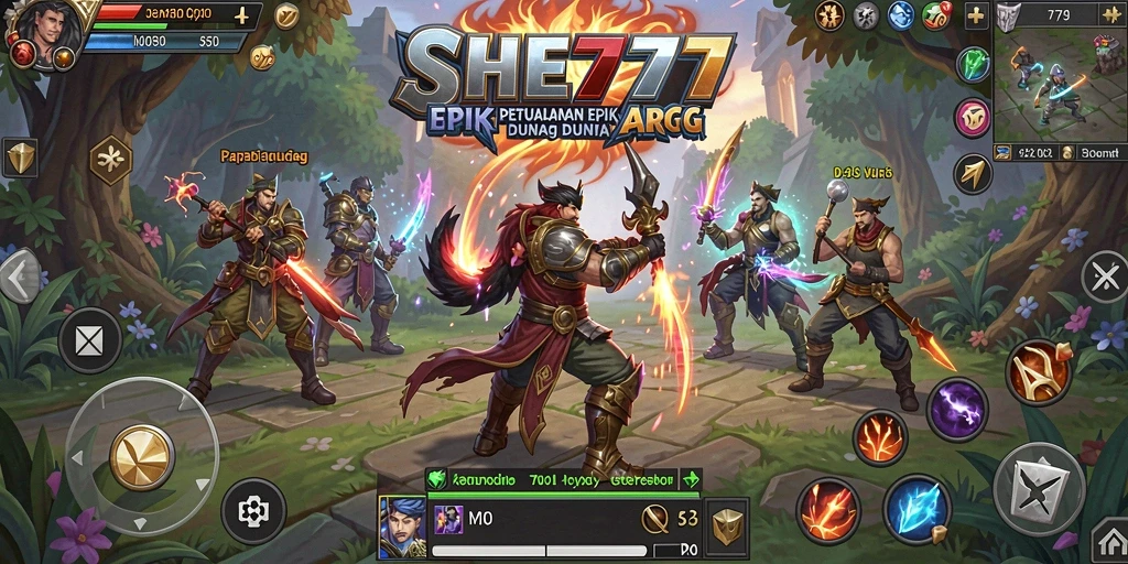 Gameplay seru dan menegangkan dalam SHE777.