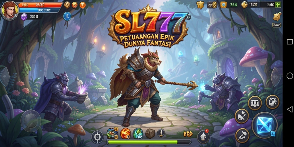 Tampilan gameplay menarik dalam SL777 yang penuh petualangan.