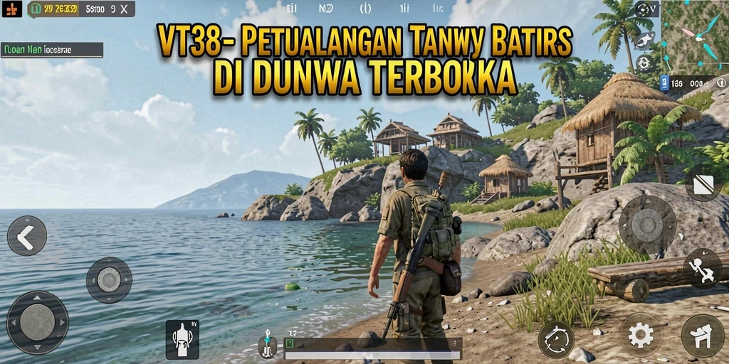 Tangkapan layar dari gameplay Open World yang memukau di VT38.